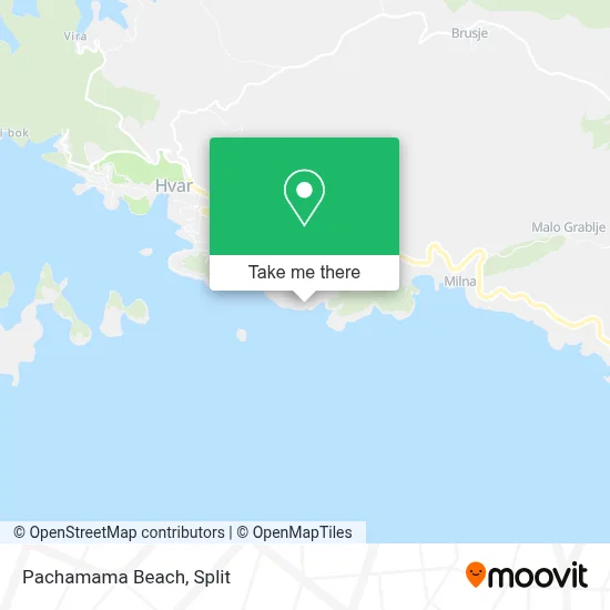 Pachamama Beach map