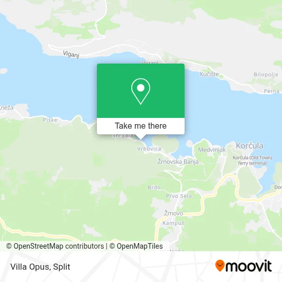 Villa Opus map