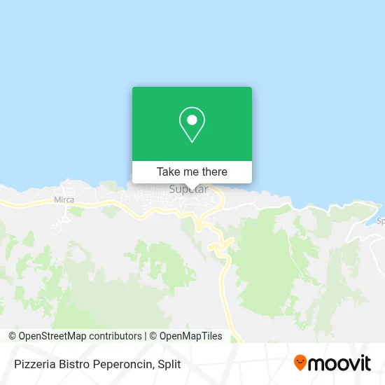 Pizzeria Bistro Peperoncin map