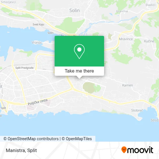 Manistra map
