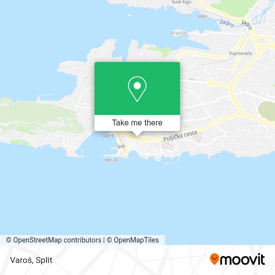 Varoš map