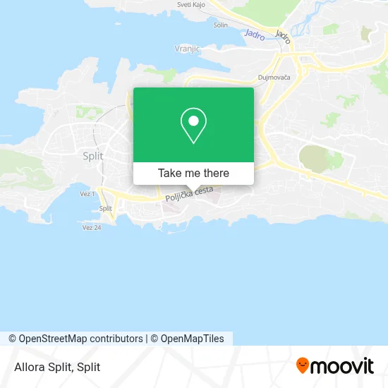 Allora Split map
