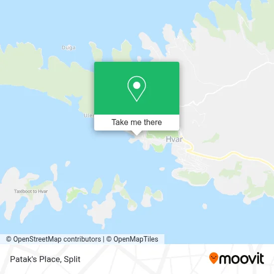 Patak's Place map