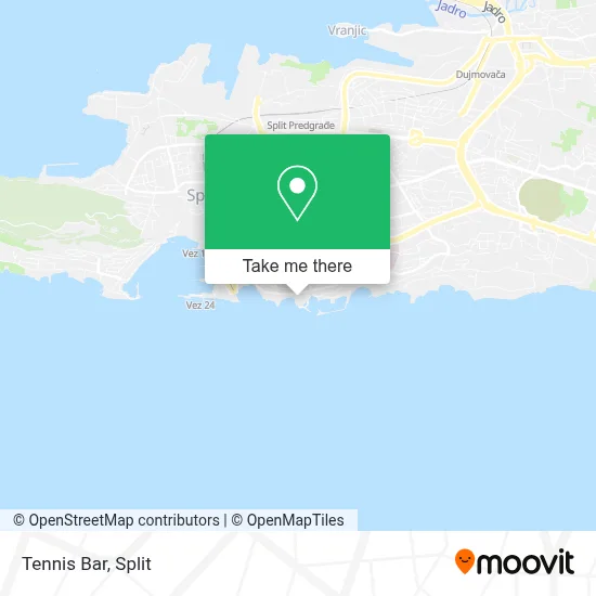 Tennis Bar map