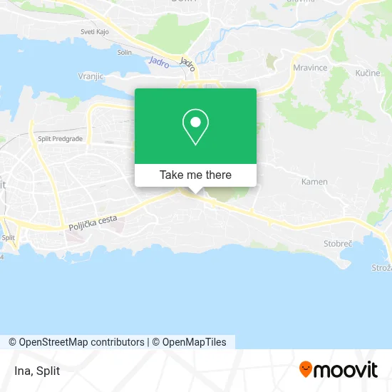 Ina map