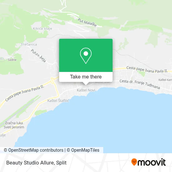 Beauty Studio Allure map