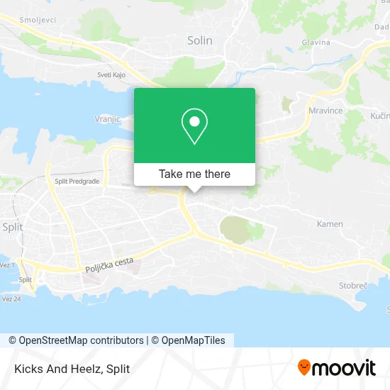 Kicks And Heelz map