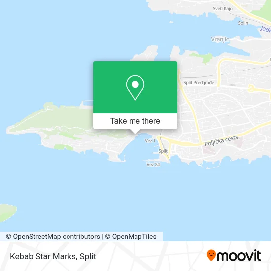 Kebab Star Marks map