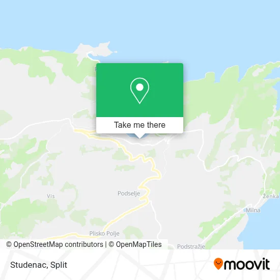 Studenac map
