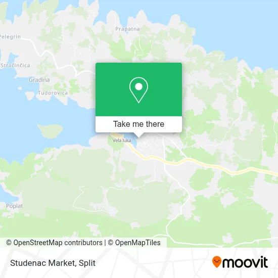 Studenac Market map