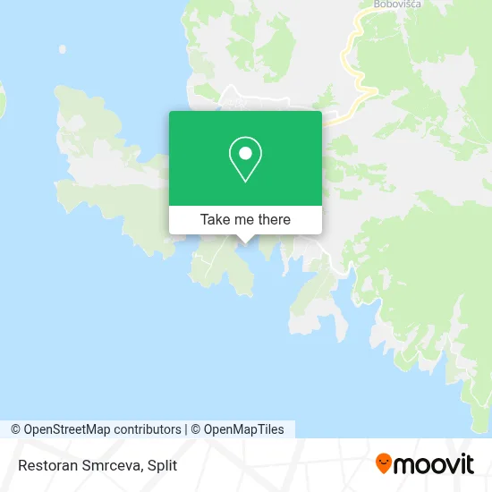 Restoran Smrceva map