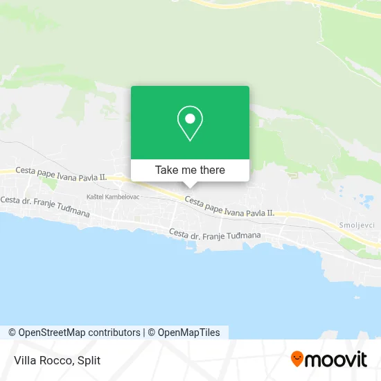 Villa Rocco map