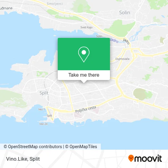 Vino.Like map