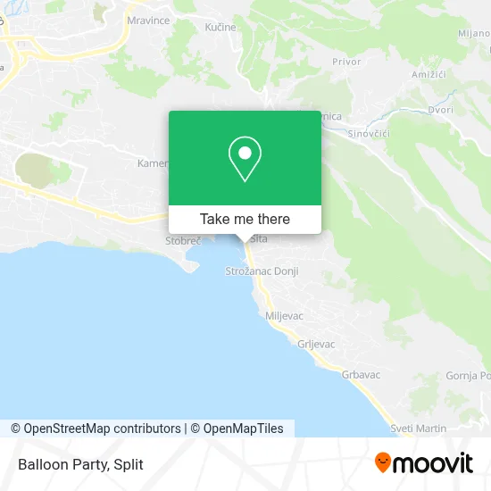 Balloon Party map