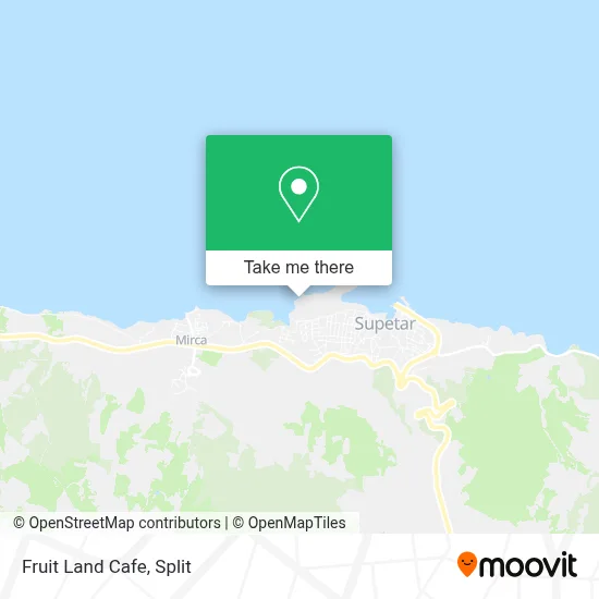 Fruit Land Cafe map