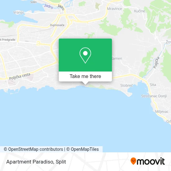 Apartment Paradiso map