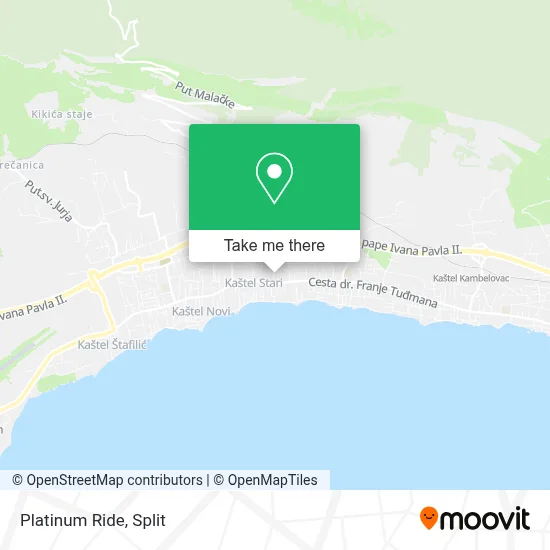 Platinum Ride map