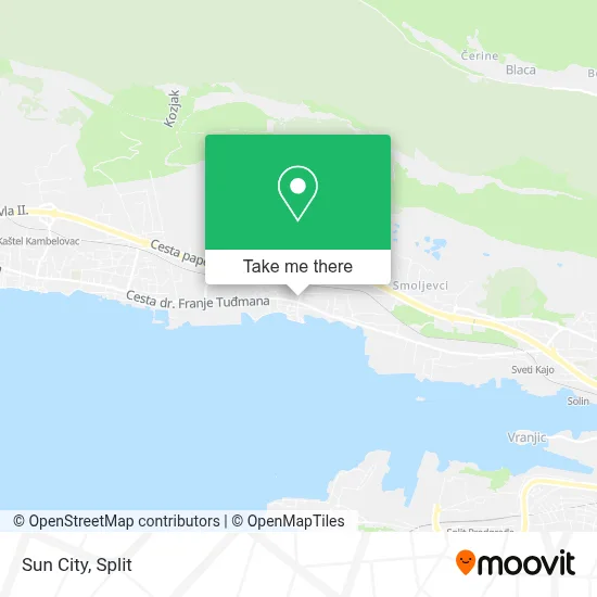 Sun City map