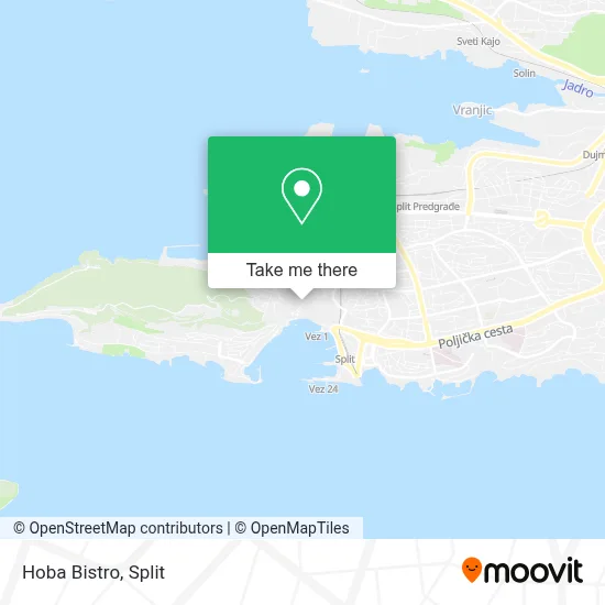 Hoba Bistro map