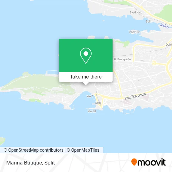Marina Butique map