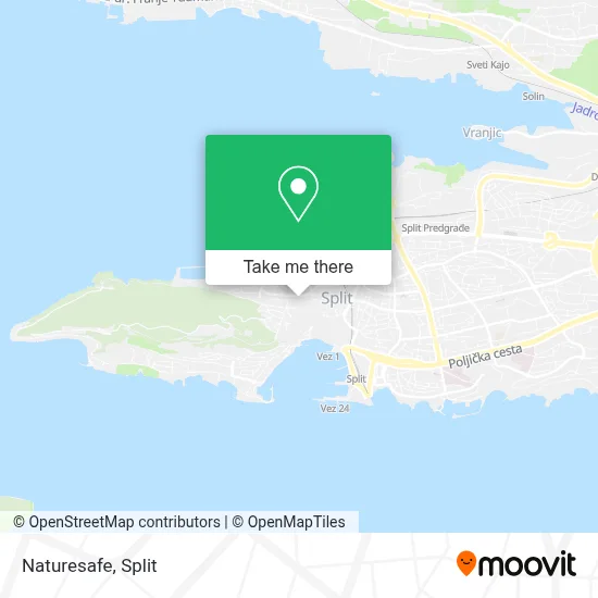 Naturesafe map