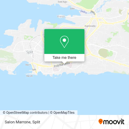 Salon Marrone map