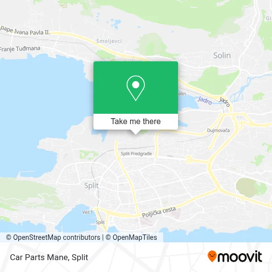 Car Parts Mane map