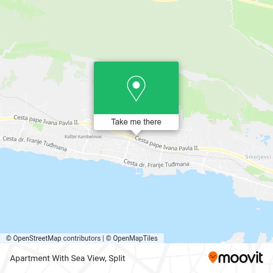 Apartment With Sea View map