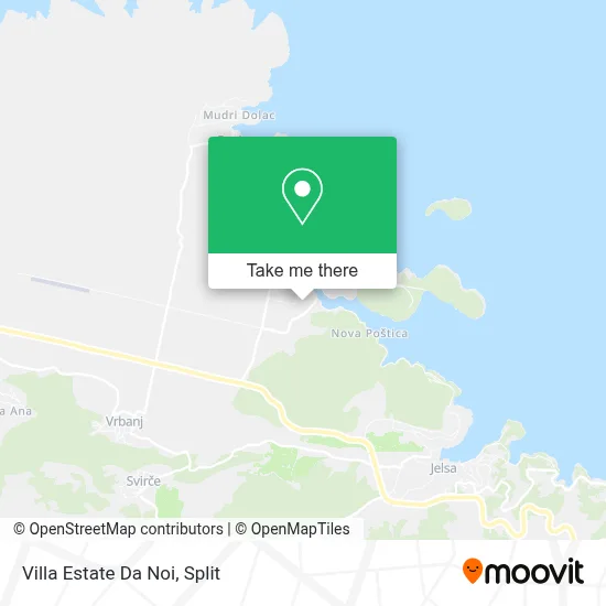 Villa Estate Da Noi map