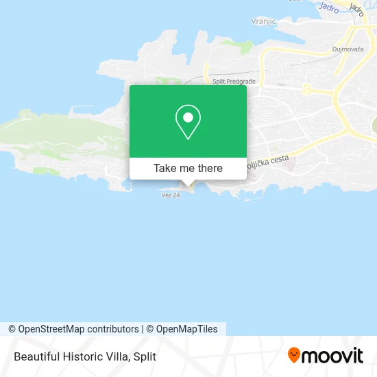Beautiful Historic Villa map