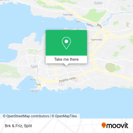 Brk & Friz map