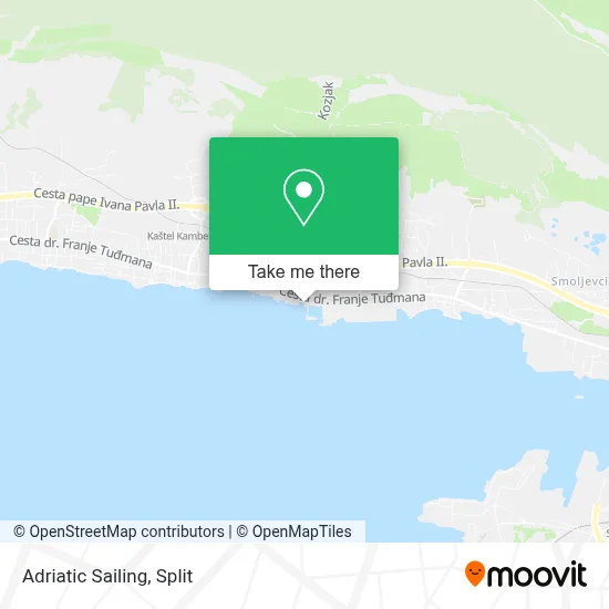 Adriatic Sailing map