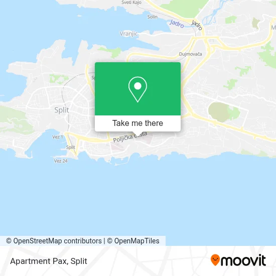 Apartment Pax map
