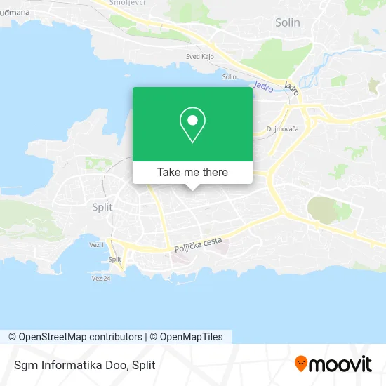 Sgm Informatika Doo map