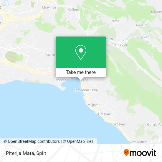 Piterija Mata map