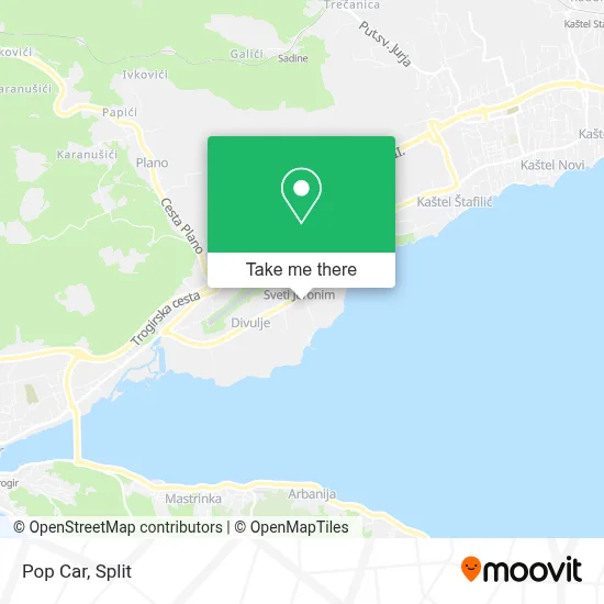 Pop Car map
