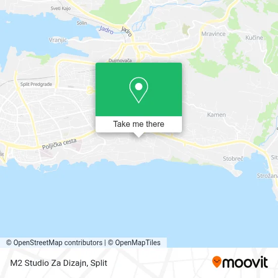 M2 Studio Za Dizajn map