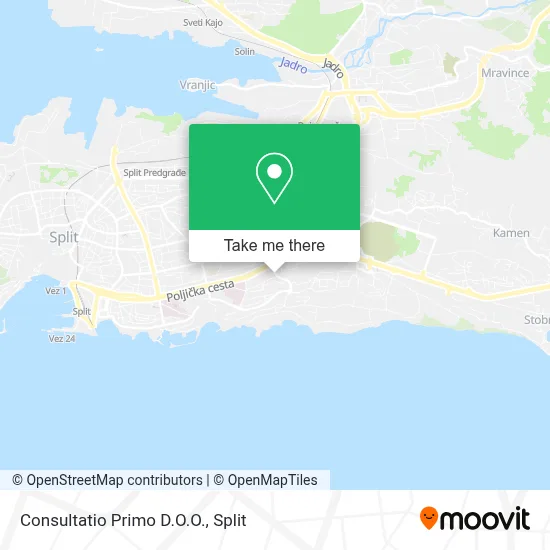 Consultatio Primo D.O.O. map