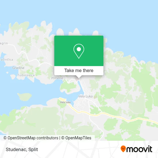 Studenac map