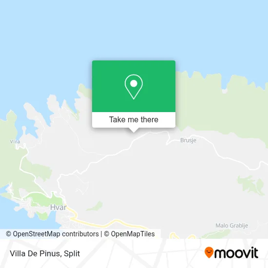 Villa De Pinus map