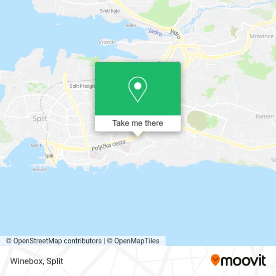 Winebox map