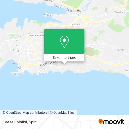 Veseli Malisi map