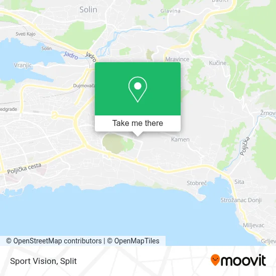 Sport Vision map