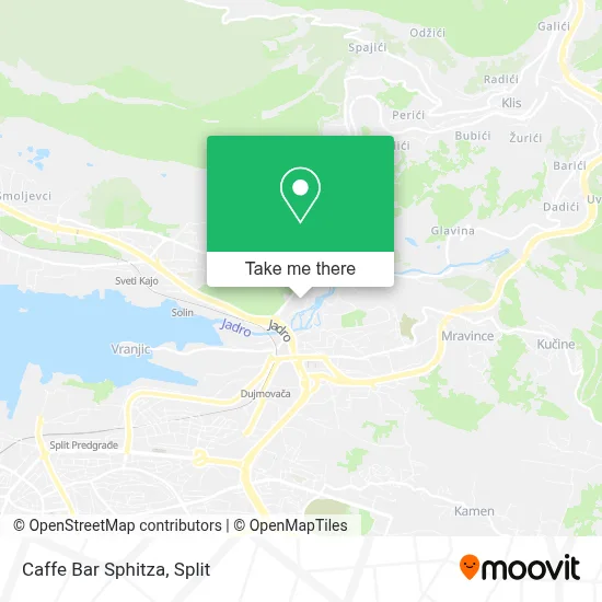 Caffe Bar Sphitza map