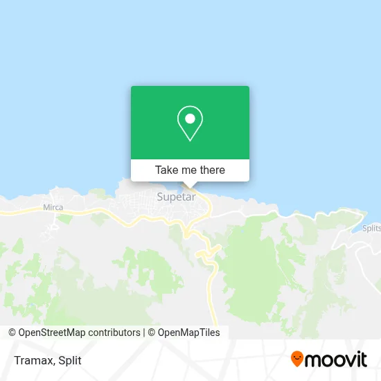 Tramax map