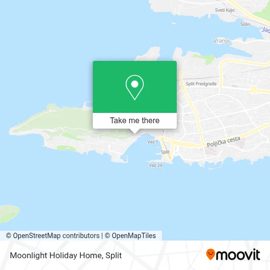 Moonlight Holiday Home map