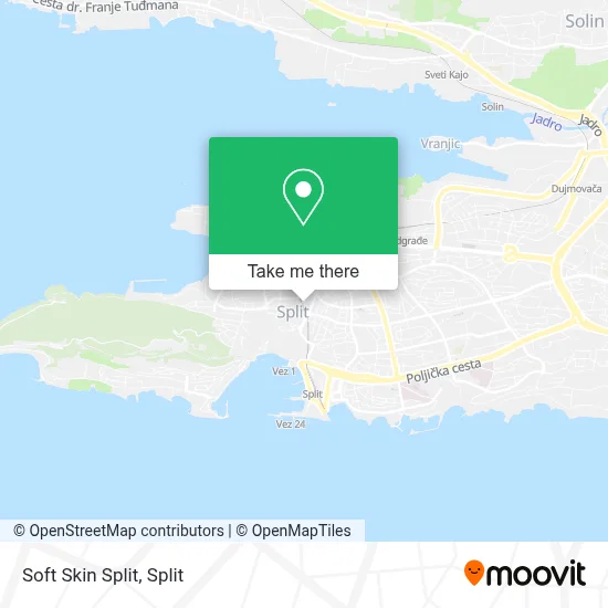 Soft Skin Split map