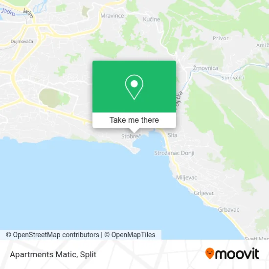 Apartments Matic map