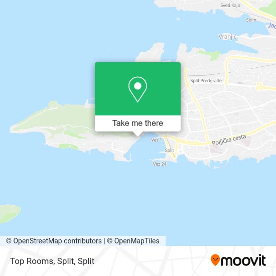 Top Rooms, Split map