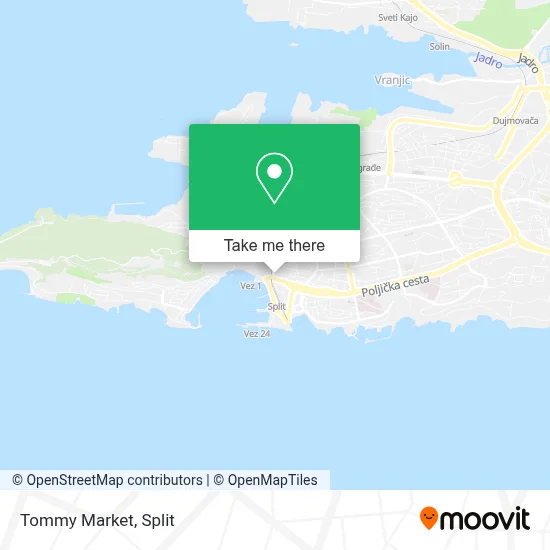 Tommy Market map